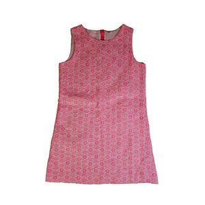 EGG by Susan Lazar Girls Sleeveless Dress, Size 12 Yrs, Pink, Zip Closure